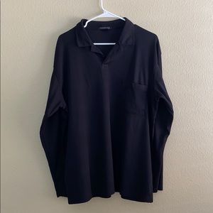 KENNETH COLE Men’s Black Long Sleeve Shirt XL NWOT